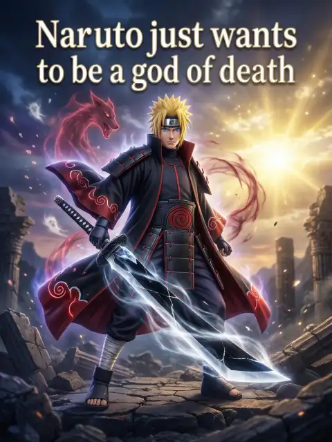 Naruto just wants to be a god of death cover