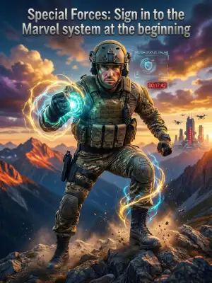 Special Forces: Sign in to the Marvel system at the beginning cover