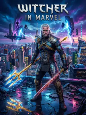 witcher in marvel cover