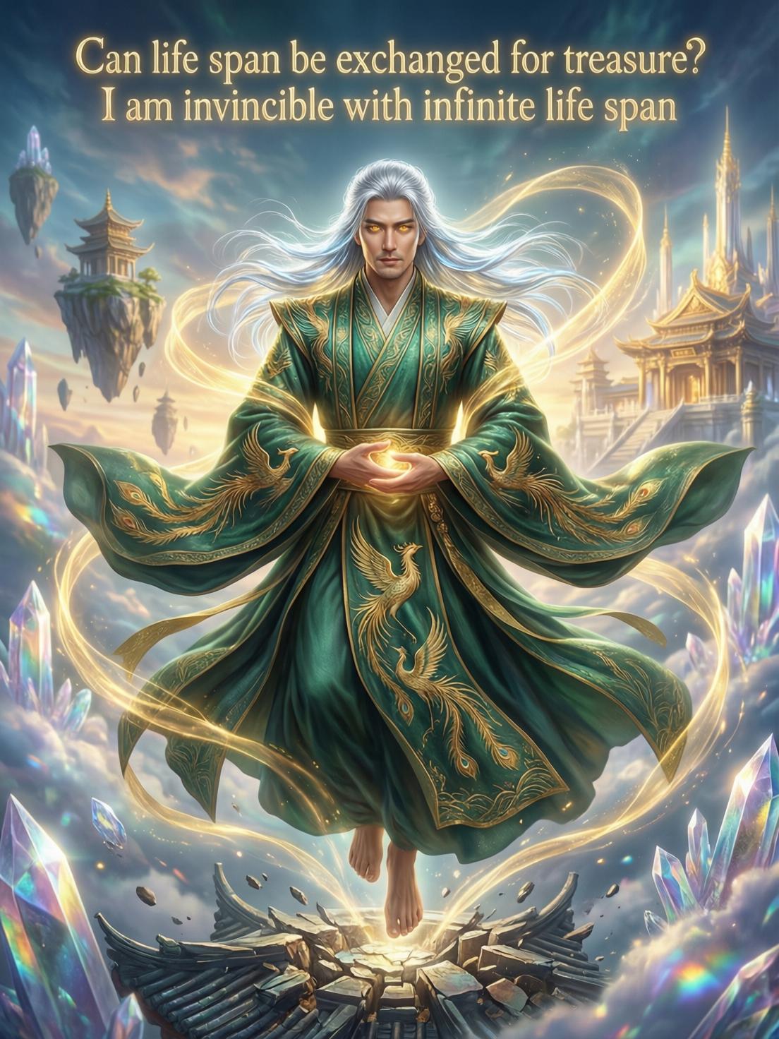 Can life span be exchanged for treasure? I am invincible with infinite life span cover