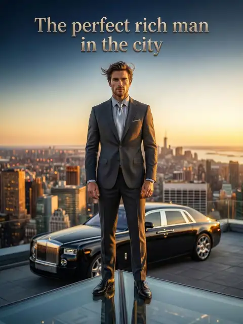 The perfect rich man in the city cover